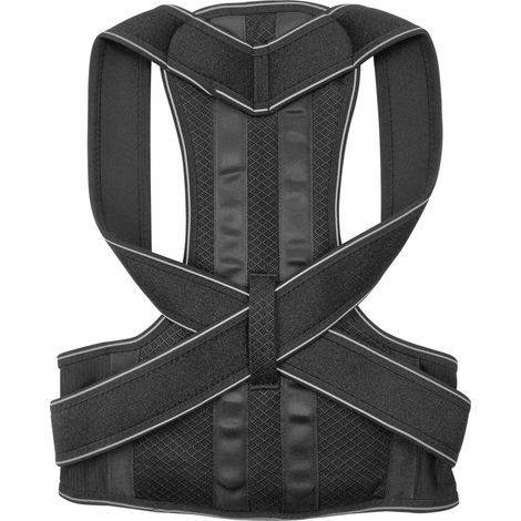 Correcteur de posture dorsal magnétique pour homme femme étudiant, ceinture de maintien des épaules et du dos, corset ajustable, soutien lombaire, taille unique. (1/3)