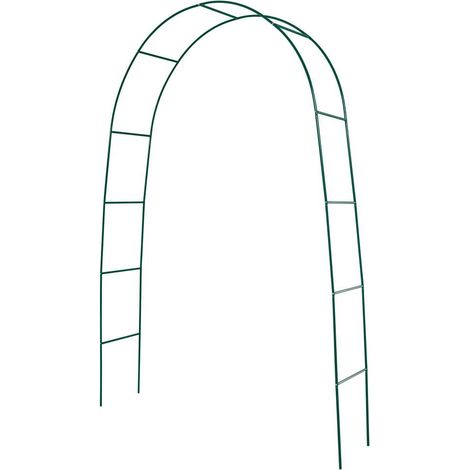 Verdemax Arco Decorativo in Ferro - Verde - 130x37x240 cm (1/10)