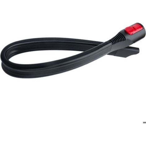 Embout flexible pour aspirateurs Dyson V7-V15, avec tuyau accessoire pour nettoyer les coins, les interstices, les conduits d'aération de voiture et de sèche-linge. (1/4)