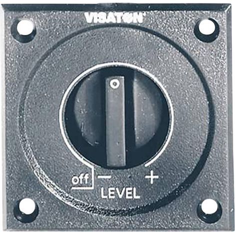 Régulateur de volume sonore à encastrer Mono Visaton LC 57 20 W (1/3)