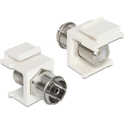 Delock keystone module iec female  f female