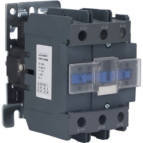 Contacteur AC Anti-Vibration 380V, Boîtier ABS et Alliage d'Aluminium Ignifuge, Distribution Électrique, Contacteur Électrique (1/5)