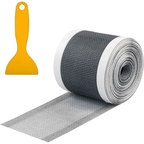 Disposable Shower Drain Mesh Sticker, 120mm x 4m, Shower Drain Cover Hair Catcher, Fits All Lengths, with Removal Tool (1/5)
