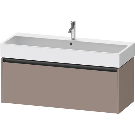 Duravit Ketho.2 bâti-support de lavabo suspendu, 1 tiroir,