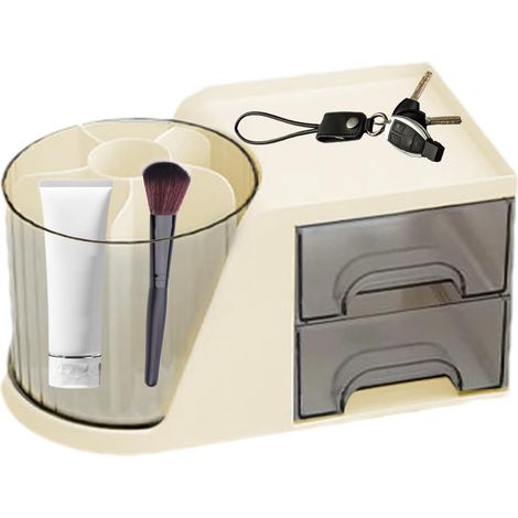 Stifthalter mehrere Fächer um 360 Grad drehbar Make up (1/5)