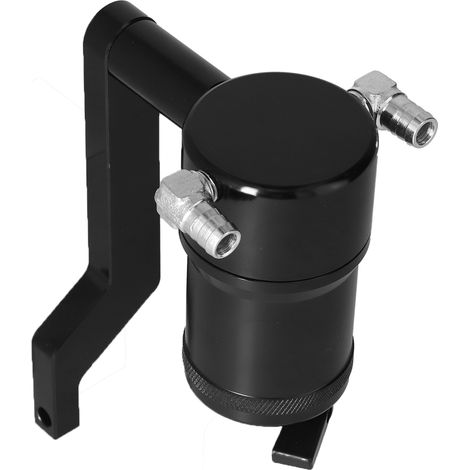 Kit Séparateur d'Huile en Aluminium Noir pour Dodge Ram 1500 2500 3500 2009-2019, Collecteur de Condensat avec Réservoir, Pièce de Rechange Universelle (1/5)
