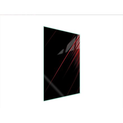 Glasschneidebrett 35x52 Schwarz (1/5)
