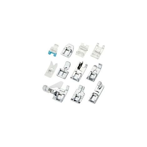 11Pcs Pieds-de-Biche,Kit de Machine à Coudre Pieds Presseur de Rechange Pièces Accessoires pour Quelques Modèles de Machine à Coudre Domestique Brother Singer Janome Toyota (1/5)