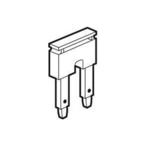 Peigne pour 2 blocs de jonction à ressort viking 3 pas 10mm rouge LEGRAND 037582 (1/2)