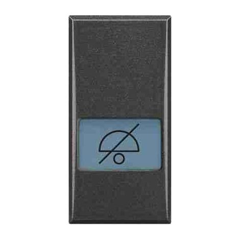 BTIHS4921DD Tapa de llave para dispositivos de control axial símbolo DND
