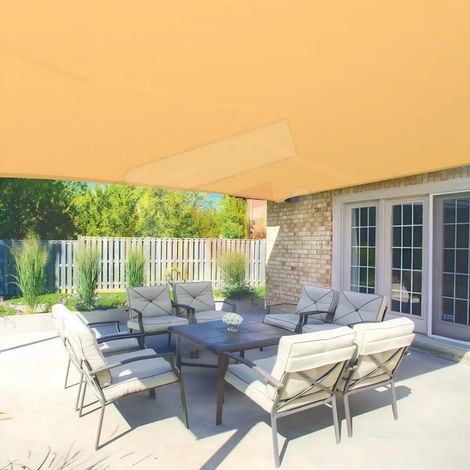 Rete Ombreggiante Beige Rotolo 100x1 m Polietilene HD con Asole (1/2)