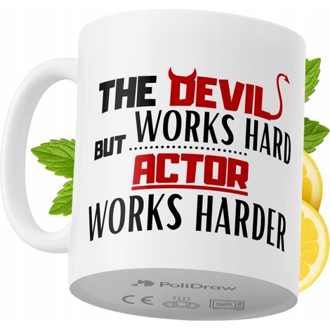 Lustige Kaffeetasse mit witzigem Textdesign für Schauspieler – ideal für Geburtstage, Namenstage und Feiertage. Hochwertige Tasse für besondere Anlässe, ob zu Hause, im Büro oder bei der Arbeit. Farbe