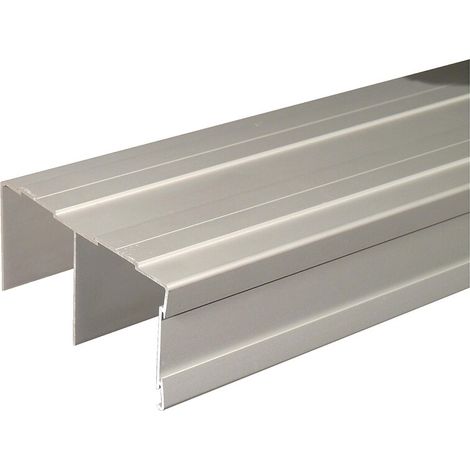 Rail Haut 96 Satiné Argent 2m55 - S.E.E.D (1/2)