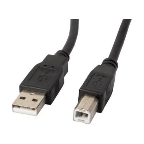CA-USBA-10CC-0050-BK cable USB USB 2.0 5 m USB B Negro