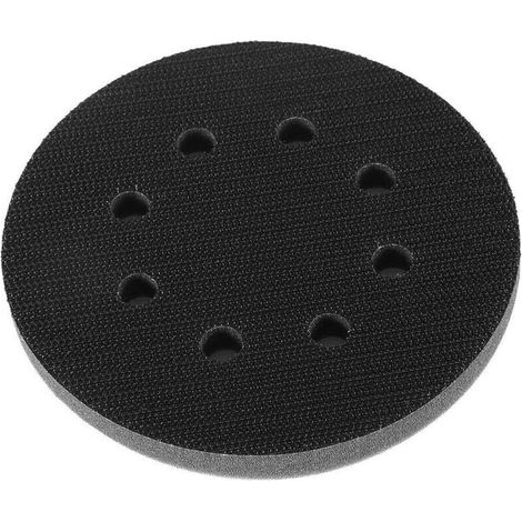 125mm Interface Soft Sanding Pad, Interface Cushion Pad, Suitable for Pneumatic and Electric Self-Cleaning Polishers (8 Holes) (1/5)