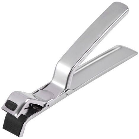 Pince de cuisine anti-brûlure, pinces de préhension pour bol chaud, pince de support de plat anti-brûlure en acier inoxydable, pince pour outil de cuisine (1/3)