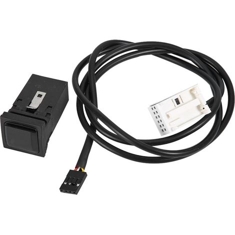 Conector Aux - Cable Interruptor Usb Para Entrada Audio - Compatible Con Volkswagen Golf Mk5 Mk6 Jetta Gti Rcd310 - 1 Unidad (1/5)