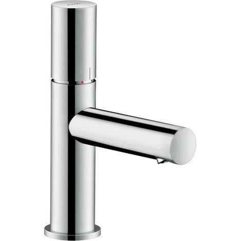mitigeur lavabo 80, poignée zéro, bonde à écoulement libre laiton poli