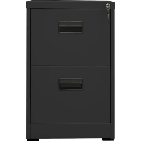 vidaXL Armadio Classificatore Antracite 46x62x72,5 cm in Acciaio (1/4)