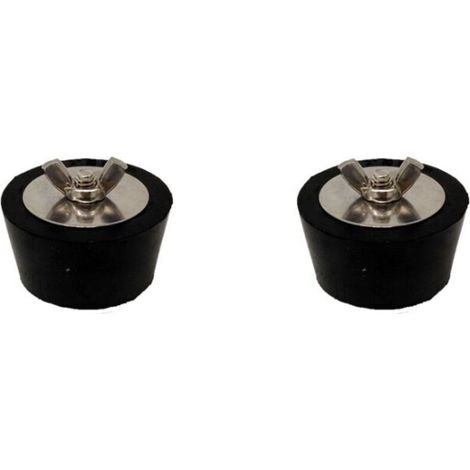 Csparkv – Bouchons antigel pour piscine – Caoutchouc haute qualité – 38 mm (1,5 pouces) – Lot de 2 pièces pour tuyauterie de spa
