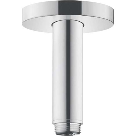 Hansgrohe Accesorios - Brazo de ducha S 10 cm, cromo 27393000 (1/2)