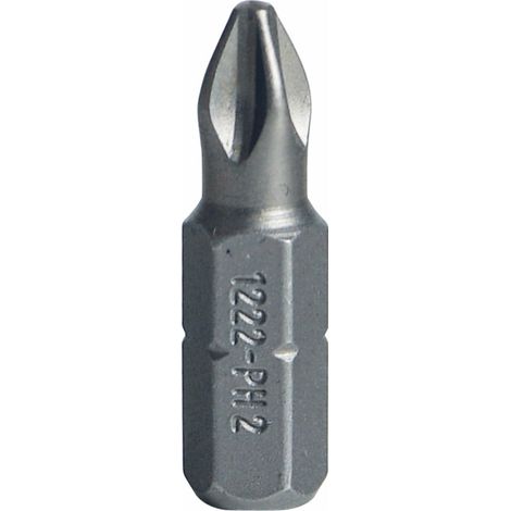 1218-1223 1231-1234 Stahlwille-Embouts tournevis Nr. 1222, 2 PH, Hexagonal C 6,3 mm (1/2)