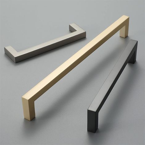 Meuble de cuisine moderne et minimaliste avec longue poignée (1/5)