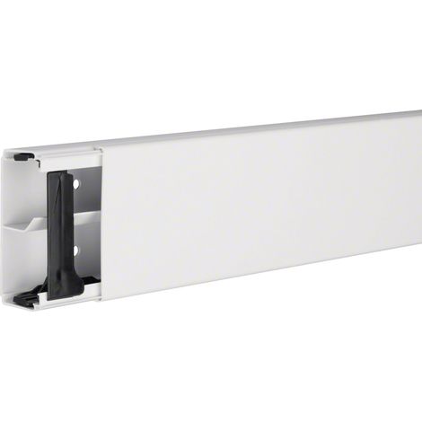 Goulotte de distribution PVC 40x90 mm - Longueur 200 cm (RAL 9016) LF4009109016 Hager