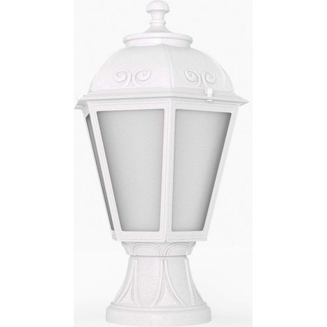 Farol De Pie FUMAGALLI "MIKROLOT/SABA" - E27 - IP55 - Blanco