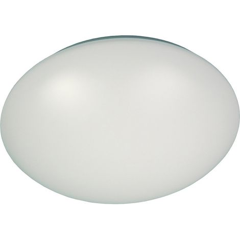 Deckenleuchte / Deckenschale rund, Kunststoff opalweiß, Ø 39 cm (1/4)