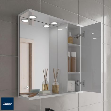Spiegelschrank LOIRA 600 1 Glastür (1/5)