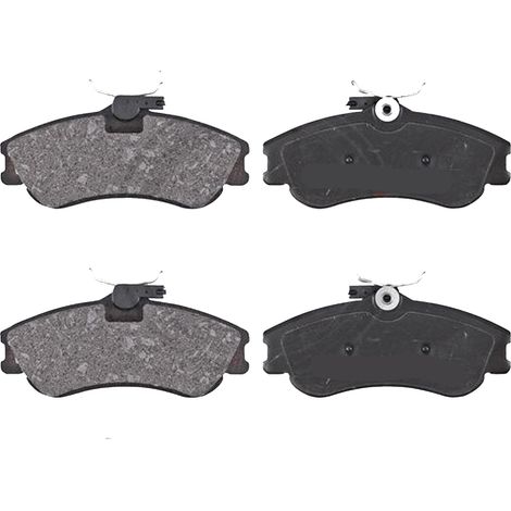 KIT PASTIGLIE FRENO ANTERIORI compatibile con PEUGEOT PARTNER ORIGIN CASSONE/LIMOUSINE SPAZIOSA (G) / PASTIGLIE FRENANTI AUTO OEM 37016 37152 37272, / SOSTITUZIONE DIRETTA / BASSA POLVERE / SILENZIO (1/4)
