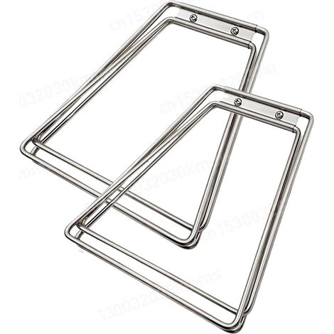 Support de Camping Pliable en Métal, en Acier Inoxydable et Alliage D'Aluminium, Boîtes de Rangement D'Extérieur, Étagères pour Pique-Nique en Plein Air (1/5)