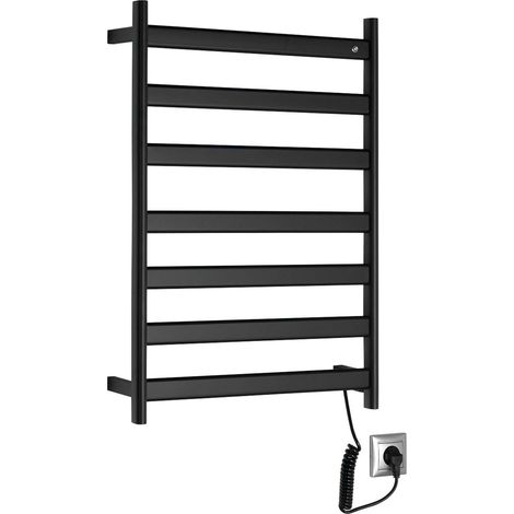 Sapho - Elemento calefactor, 49x73 cm, 105 W, negro mate EB550 (1/5)