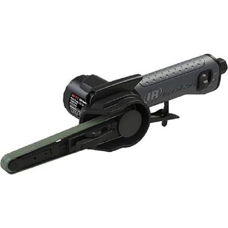 Ponceuse à Bande, Ponceuse Pneumatique pour Enlèvement de Matière, Moteur 0.6HP, 10 mm x 330 mm (1/5)