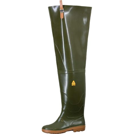 Nora River, Stivali Di Gomma Unisex Adulto, Verde (Green), 43 44 EU