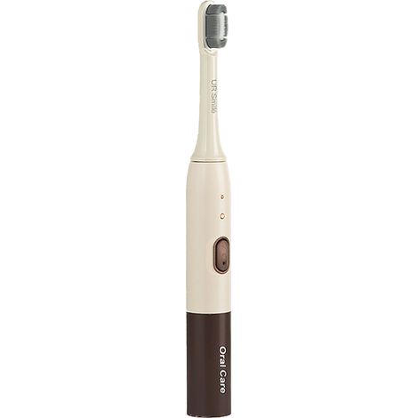 Brosse à dents électrique rechargeable avec vibration ultrasonique, plusieurs têtes de brosse et 6 modes de nettoyage.