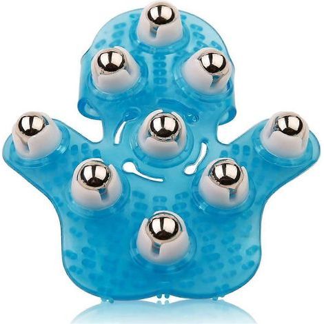 Appareil de massage portatif pour soulager les douleurs musculaires, du dos, de la nuque, des articulations, des pieds, des épaules et des jambes - Gant de massage en forme de paume, outil de massage