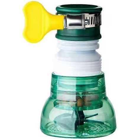 Lot de 3 filtres et purificateurs d'eau pour robinet de cuisine et salle de bain, avec embouts de robinet interchangeables pour économiser l'eau et nettoyer la maison. (1/5)