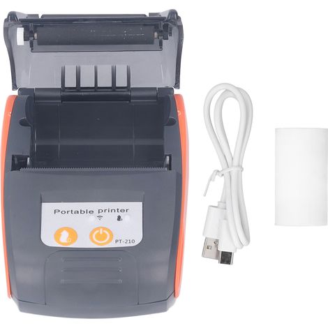 Mini-Funk-Bluetooth-Thermodrucker für Android, 58 mm, ohne Aufbewahrungstasche