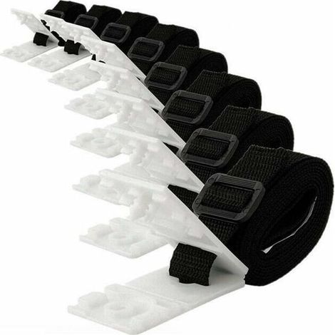 Universel Kit de Sangles de Fixation de Rouleau de Couverture de Piscine Ceinture de Natation pour équipement de Plein Air, (1/5)