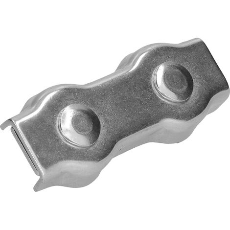Drahtseilklemmen, Edelstahl-Kabelklemmen, einfacher Griff, Bremssattel, Duplex-Verriegelung, 20 Stück, M2 (1/5)