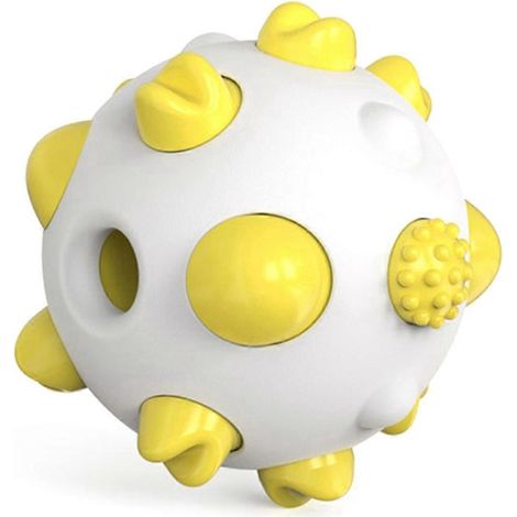 Jouets pour chiots favorisant la poussée dentaire - Jouets à mâcher innovants pour chiens - Jaune (1/5)