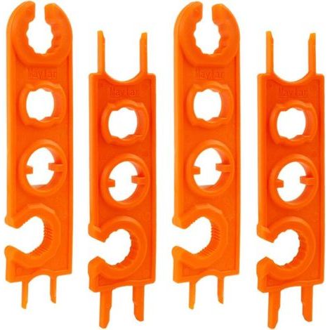 Paire Clé de Connecteur Solaire MC4 Connecteur Solaire Connecteur pv Serrage Rapide Mâle/Femelle Prise Outil de Déconnexion Clé Orange