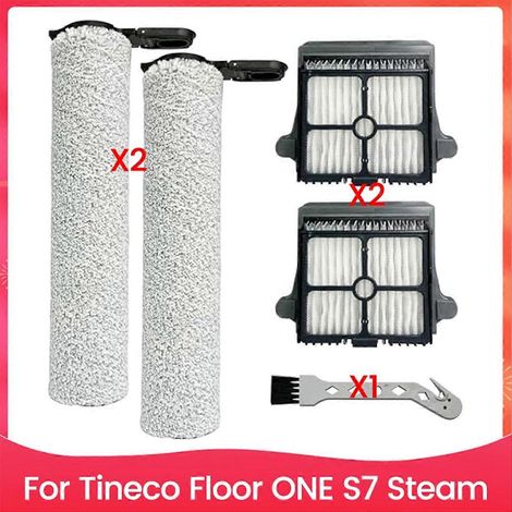 Brosse vapeur S7, rouleaux et filtres, pièces détachées pour balai vapeur sans fil Floor ONE S7 (1/5)