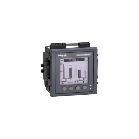 PM5341 power meter 96x96 - fino a 31a H - 2IN/2OUT+2relè - modbus+Ethernet- MID - METSEPM5341