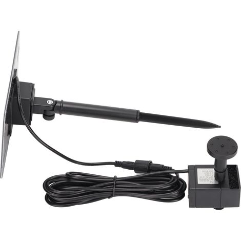 Fontaine solaire pour bassin avec pompe à eau micro DC solaire (1/5)