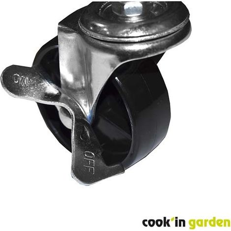 Rolle Durchmesser 7,5 cm mit Bremse-Cook in Garden