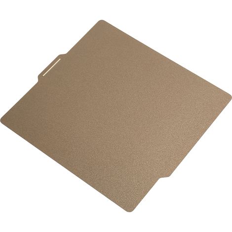 Plaque d'Impression 3D PEI Double Face Flexible 257x257mm pour Bambu Lab P1P/P1S/X1C - Plateau Lisse et Détachable (1/5)