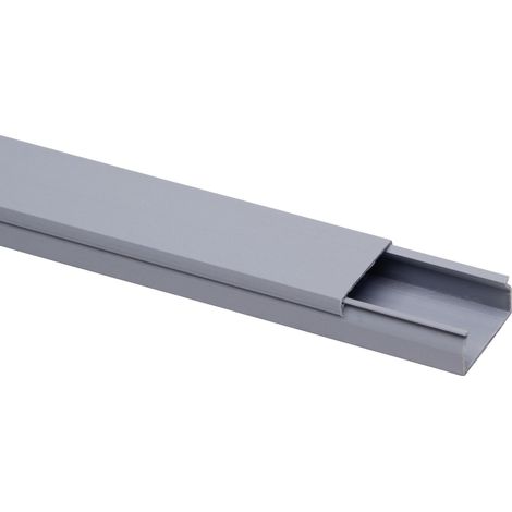 Kopp Kabelkanal 2m 30 x 15mm Silber Kabel Leiste Kanal Kabelkanal Brüstungskanal